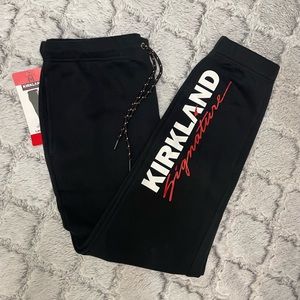 Kirkland Signature Ladies' Lightweight Jogger. Black with Logo. New and unworn!